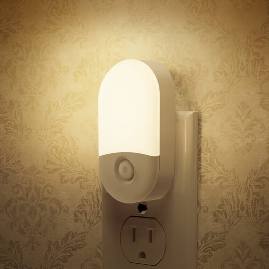 L LOHAS LED Night Lights Plug into Wall, [2 Pack] LED Dimmable Night Light