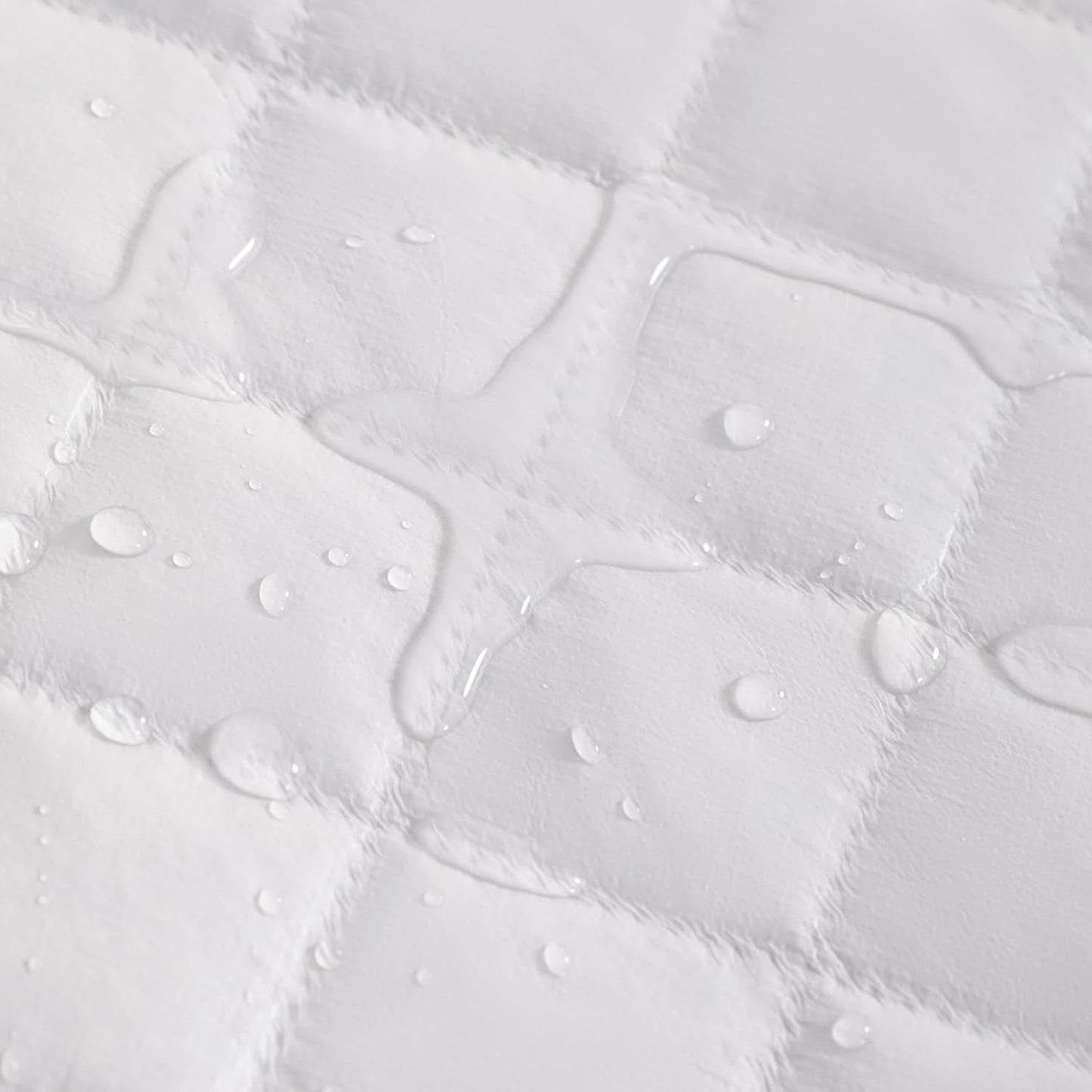 NTBAY 2 Pack Waterproof Crib Mattress Protector, Quilted 28"x52" Toddler Fitted Sheet - Machine