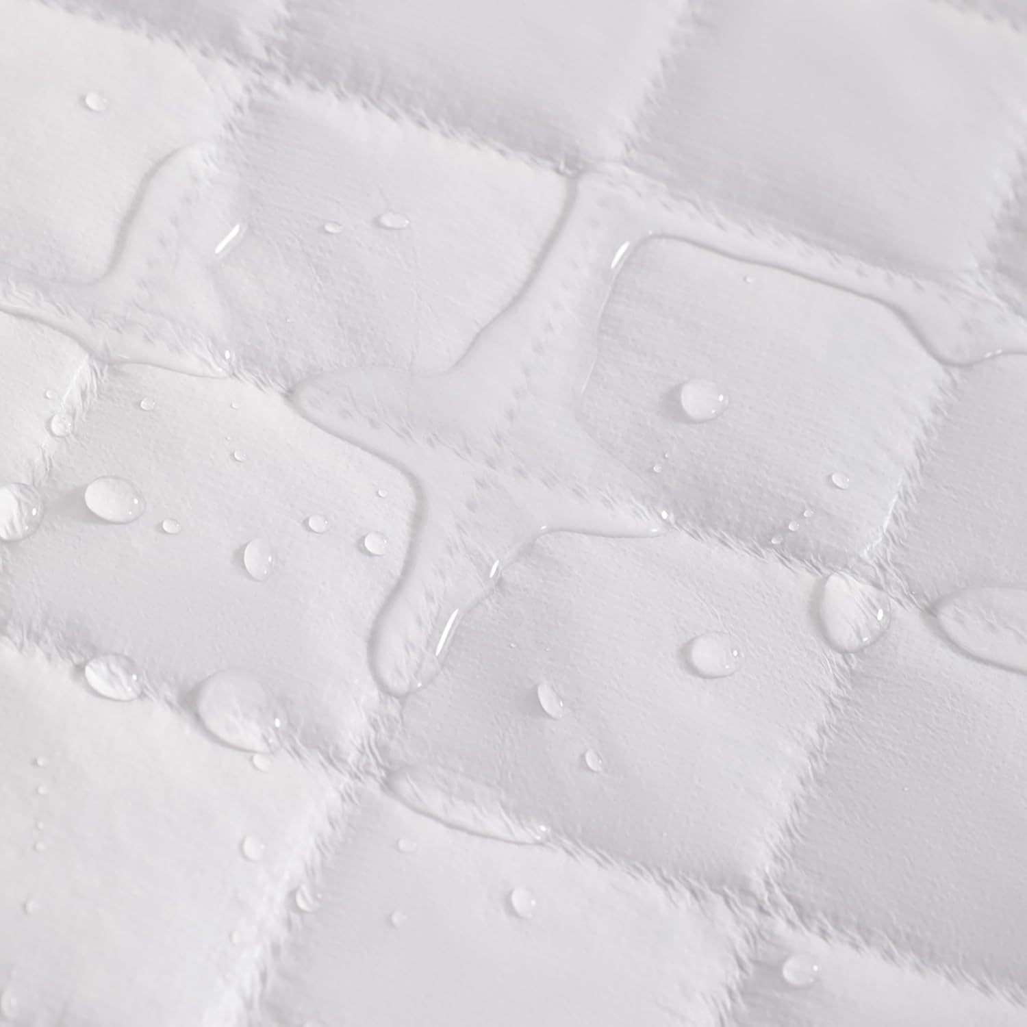 NTBAY 2 Pack Waterproof Mini Crib Mattress Protector, Quilted 24"x38" Fitted Mattress Cover