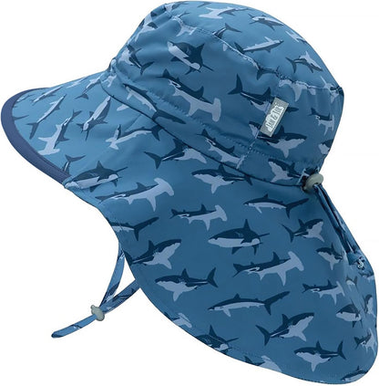 JAN & JUL 50+ UPF Quick-Dry Sun-Hats for Boys