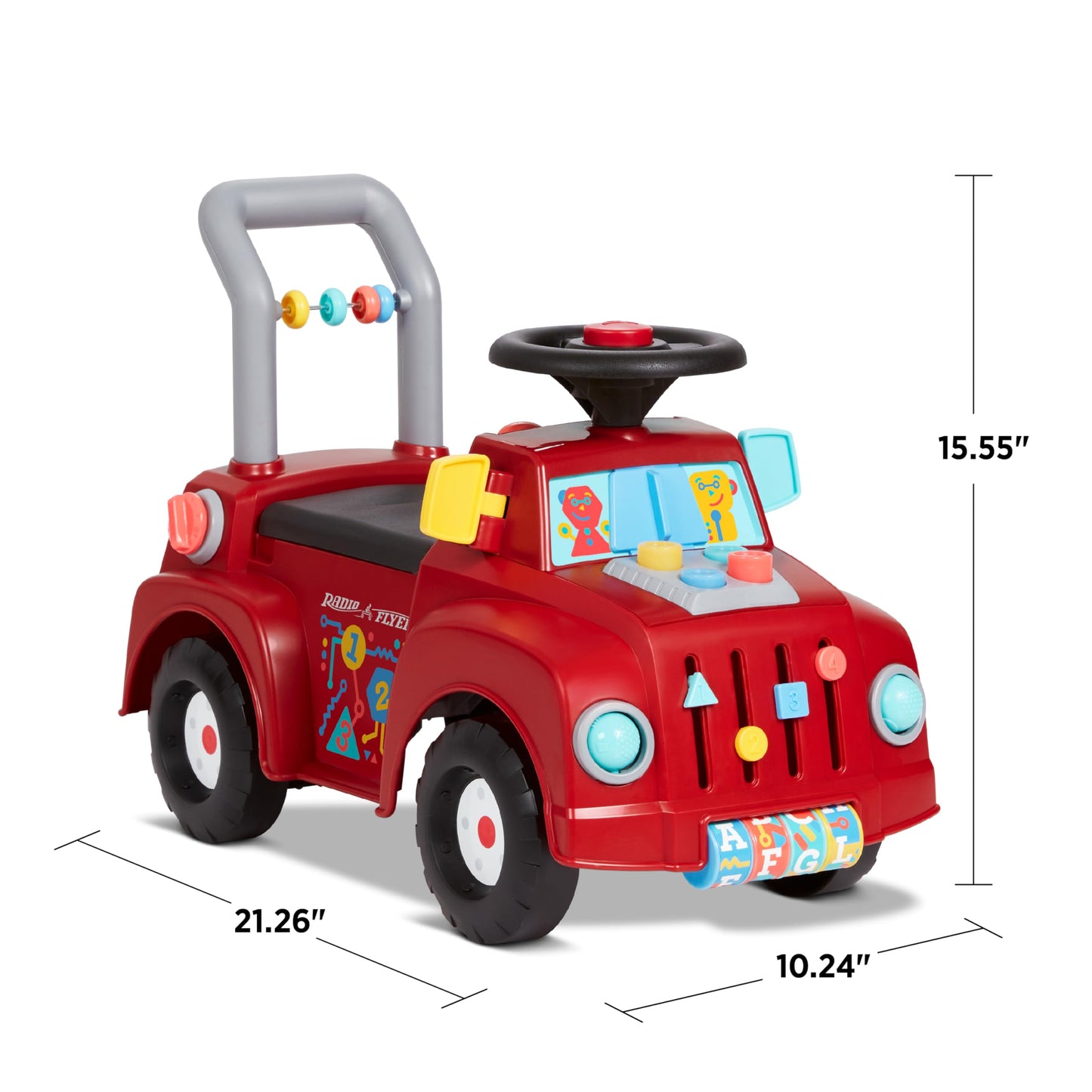 Radio Flyer Tinker Truck, for Toddlers 1-3, Toddler Ride On Toys