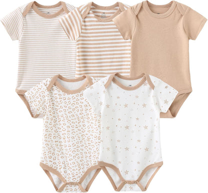 Newborn Layette Gift Set 27-Piece Baby Girl Clothes Bodysuits, Pants Essentials and Accessories 0-12Months