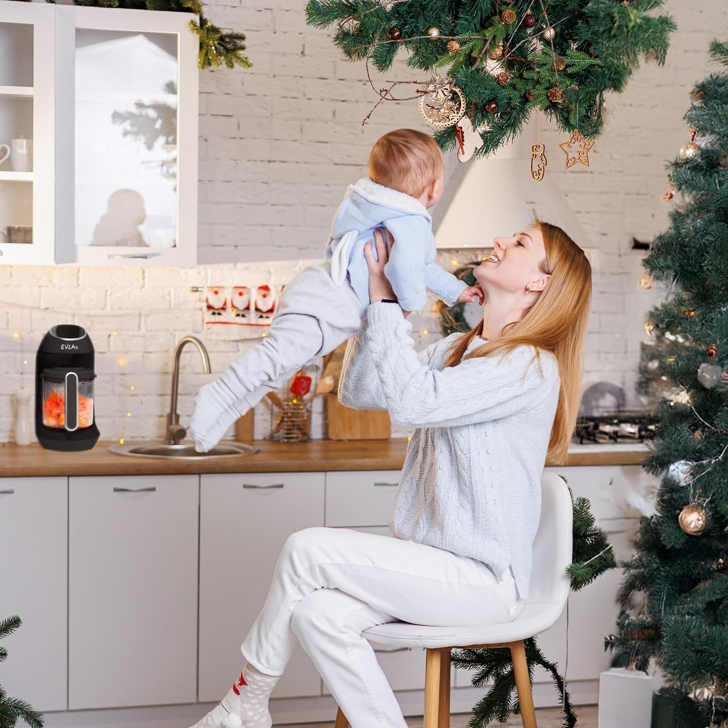 EVLA'S Baby Food Maker, Steamer, Blender, Baby Food Processor for Healthy Homemade Baby Food in