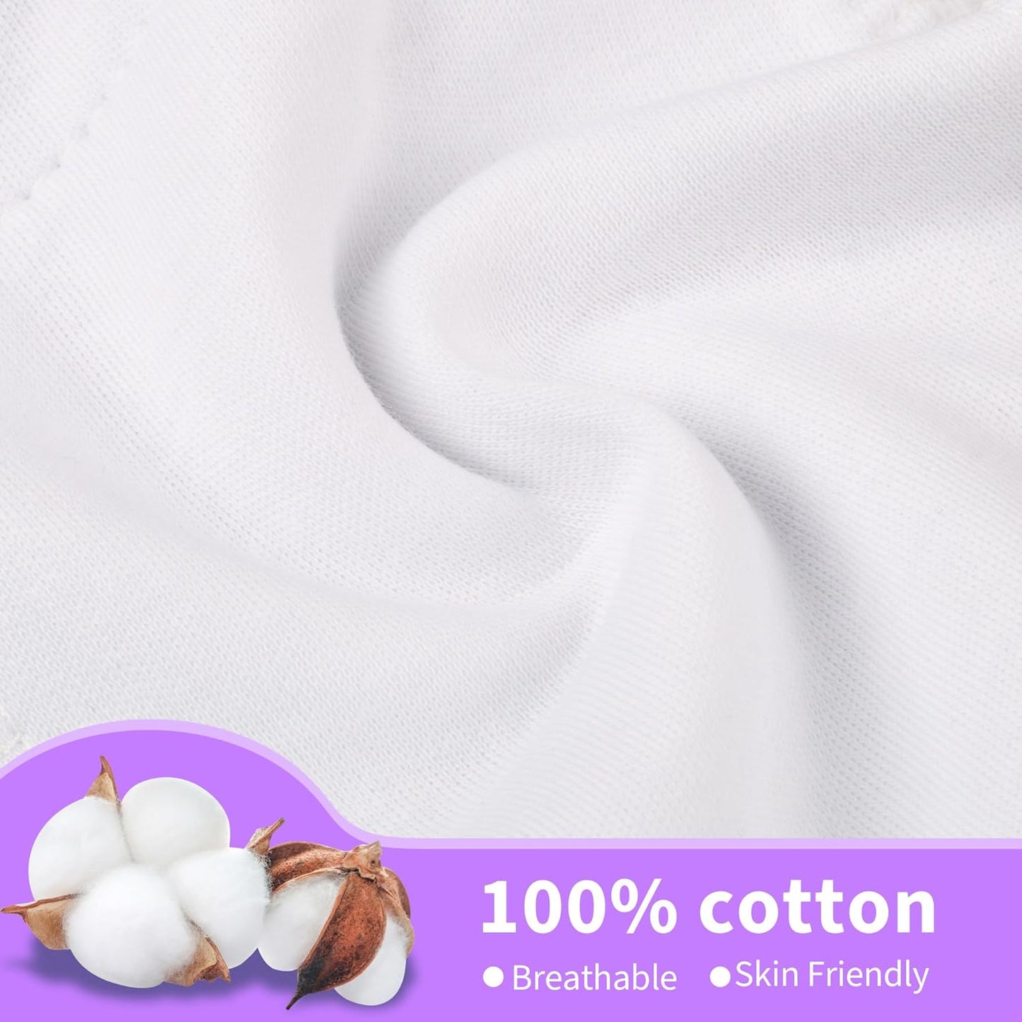 BIG ELEPHANT Toddler Training Pants, Soft Cotton Absorbent Training Underwear for Baby Boys & Girls