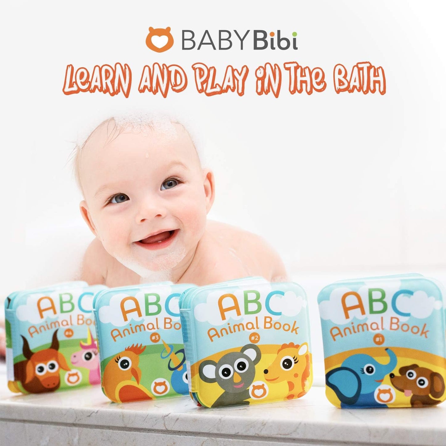 Floating Baby Bath Books. Kids Learning Bath Toys. Waterproof Bathtime Toys for Toddlers. Kids