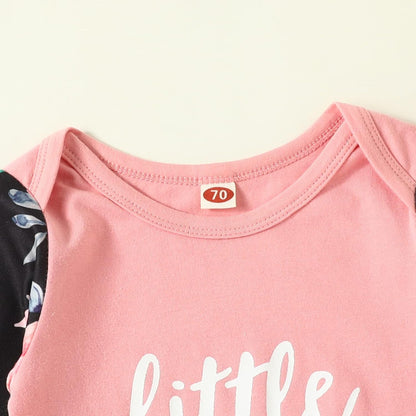 AMAWMW Newborn Baby Girl Little Sister Sleeper Gown Stripe Long Sleeve Nightgown Pajamas Gifts Stuff Essential Outfit