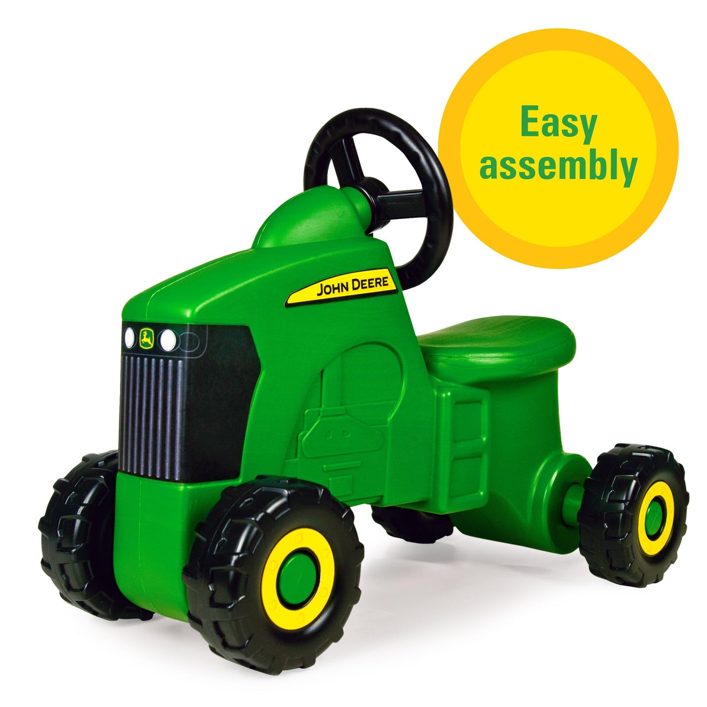 John Deere Ride On Toys Sit 'N Scoot Activity Tractor for Kids Ages 18 Months and Up, Green