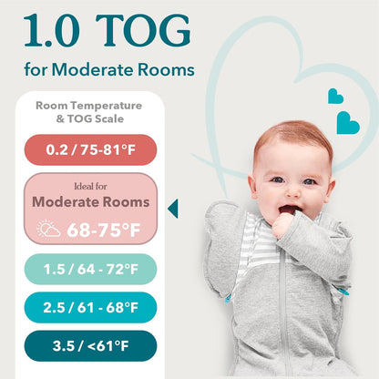 Love to Dream Swaddle UP, Baby Sleep Sack, Self-Soothing Swaddles for Newborns, Get Longer Sleep