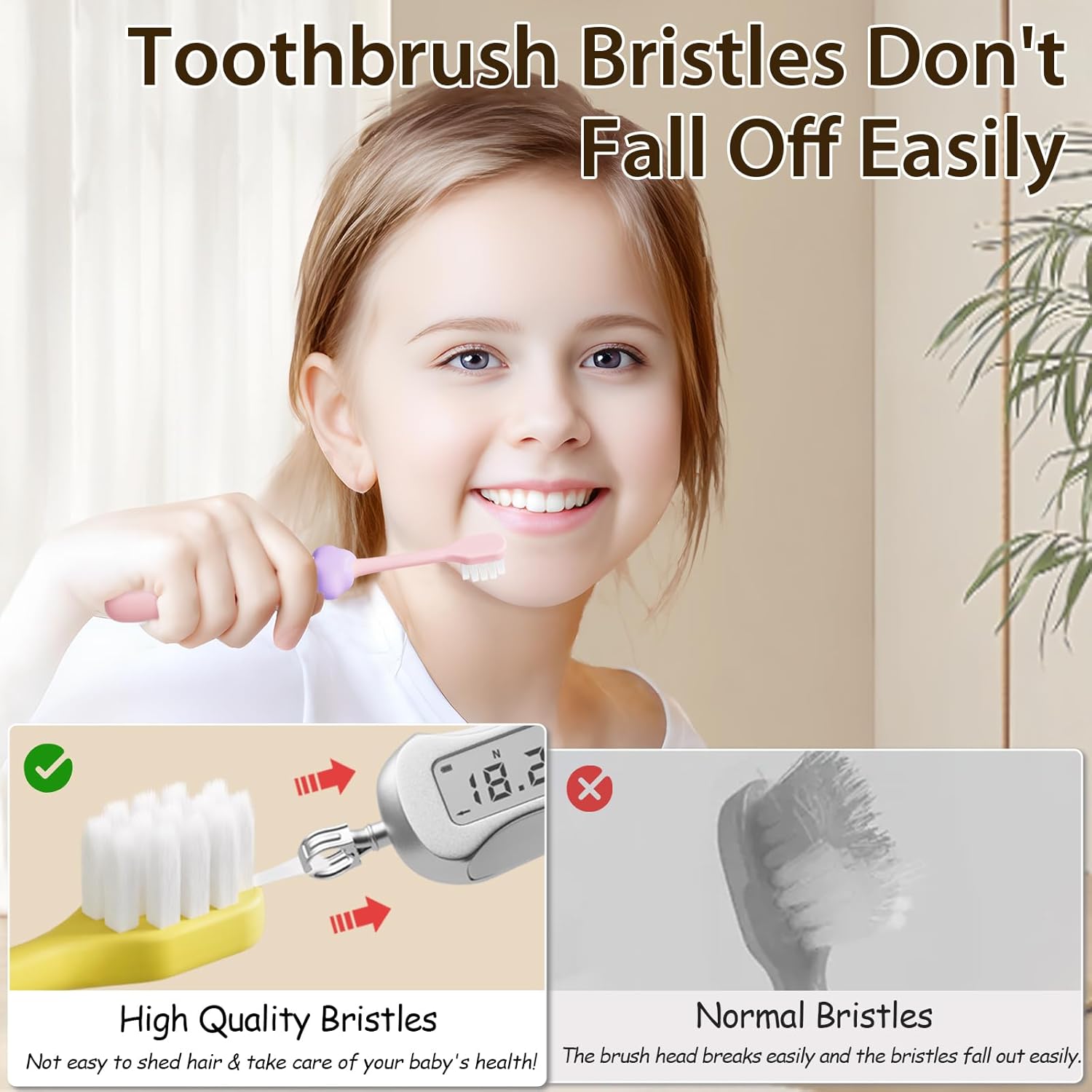 Kids Toothbrushes 8 Pack,Soft Bristle Toothbrush for Toddlers 2-12 Years Old, Cute Multicolor Boys