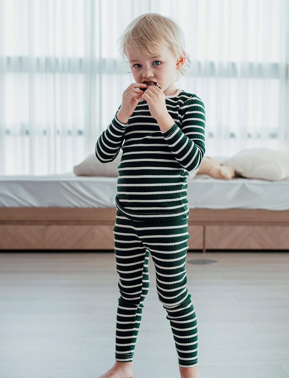 AVAUMA Baby Boys Girls Pajama Set 6M-7T Kids Cute Toddler Snug fit Pjs Cotton Sleepwear