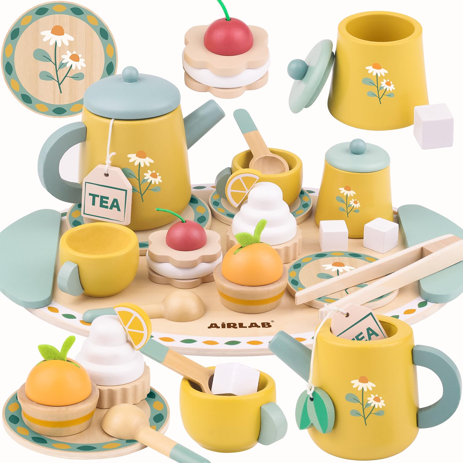 Tea Sets for 3-5 Girl Birthday Gift 3 Year Old Princess Party
