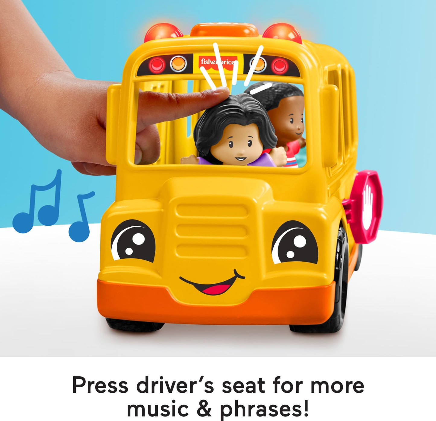 Fisher-Price Little People School Bus Toddler Toy