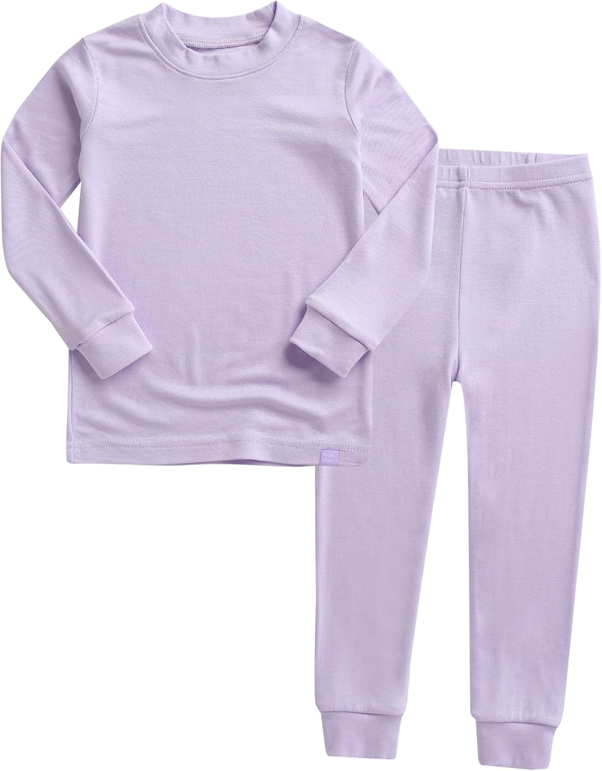 VAENAIT 6M-12Y Toddler Toddler Kids Toddler Girls Boys Soft Comfy Modal Tencel Solid Raglan Sleepwear Pajamas Pjs 2pcs Set