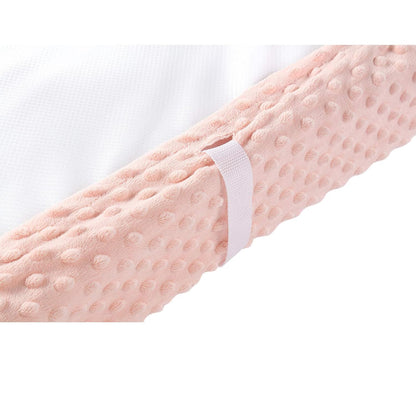 Baby Changing Pad Cover, Super Soft Minky Dot Diaper Changing Table Covers for Baby Girls and Boys, Ultra Comfortable, Safe for Babies, Fit 32"/34'' x 16" Pad (Coral Pink)