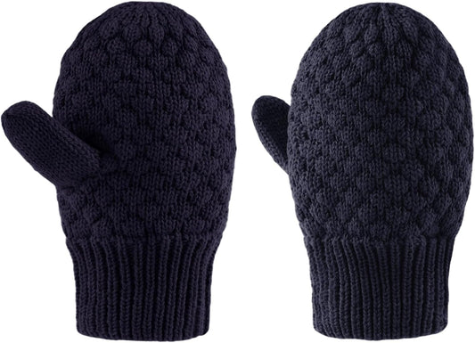 Baby Knit Mittens Toddler Boys Girls Gloves Winter Infant Newborn No Scratch Mitten 0-3 Years