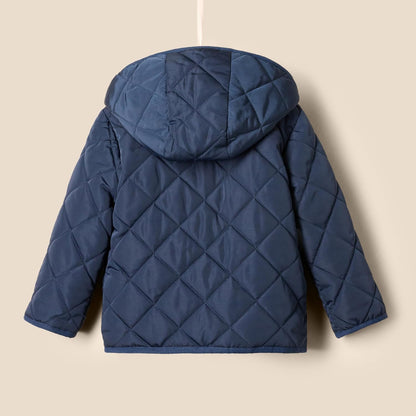 Amazon Essentials x Sofia Grainge Unisex Toddlers and Babies' Midweight Field Jacket with Hood