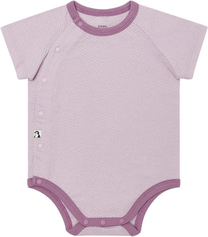 Konny Newborn Cotton Mesh Bodysuit Premium and Safe for New Moms: Baby Clothing for Stylish Comfort(0-12M)