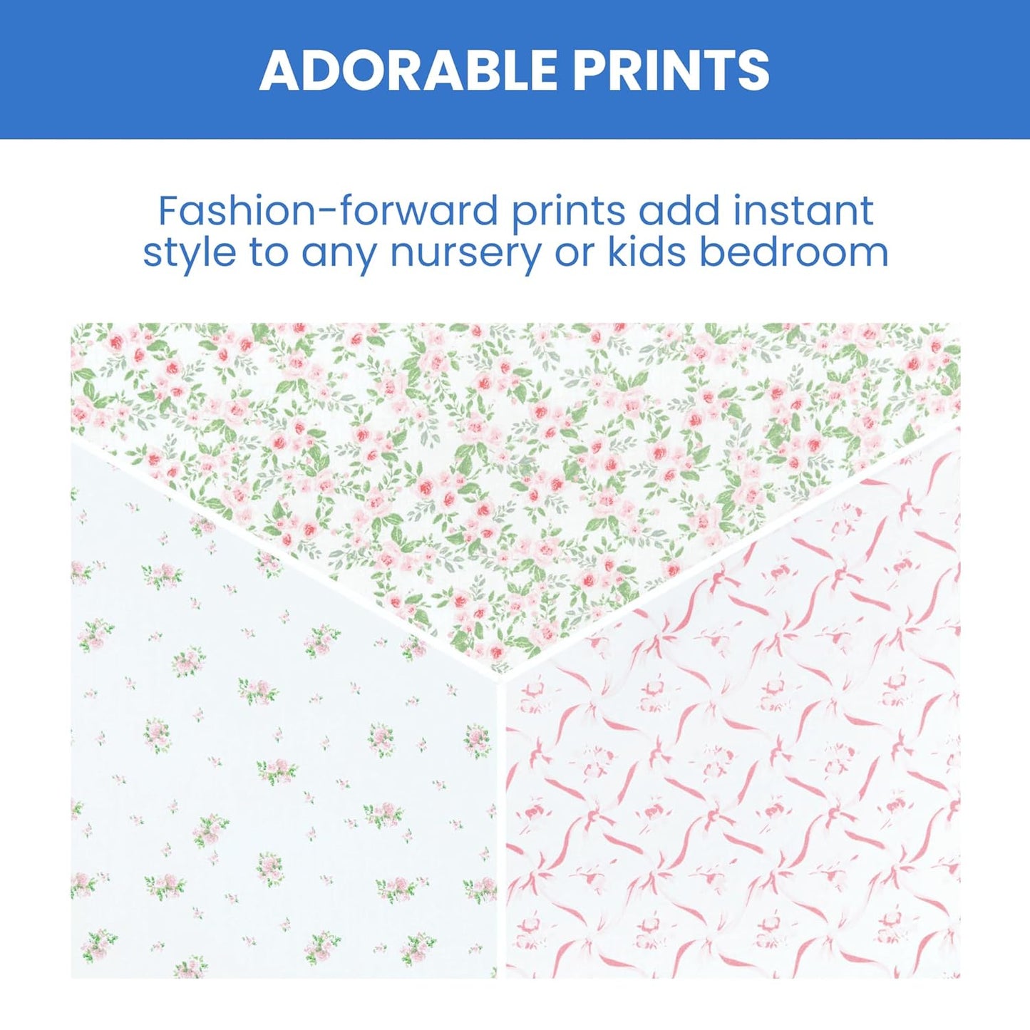 Delta Children Fitted Crib Sheets for Girls and Boys - Crib Sheet for Standard Crib and Toddler