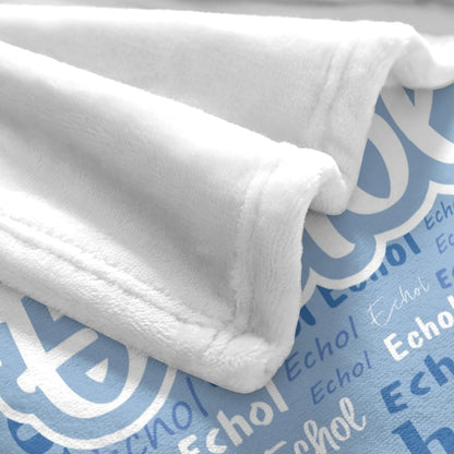 Custom Blanket Personalized Baby Blanket Customized Throw with Name Text for Adult Kid
