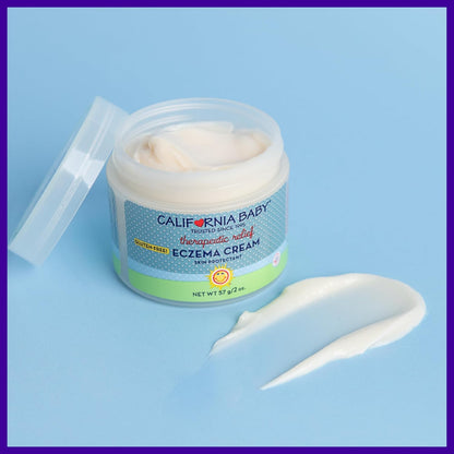 California Baby Eczema Treatment Set | 2oz Eczema Cream + 8.5oz Eczema Body Wash | Colloidal