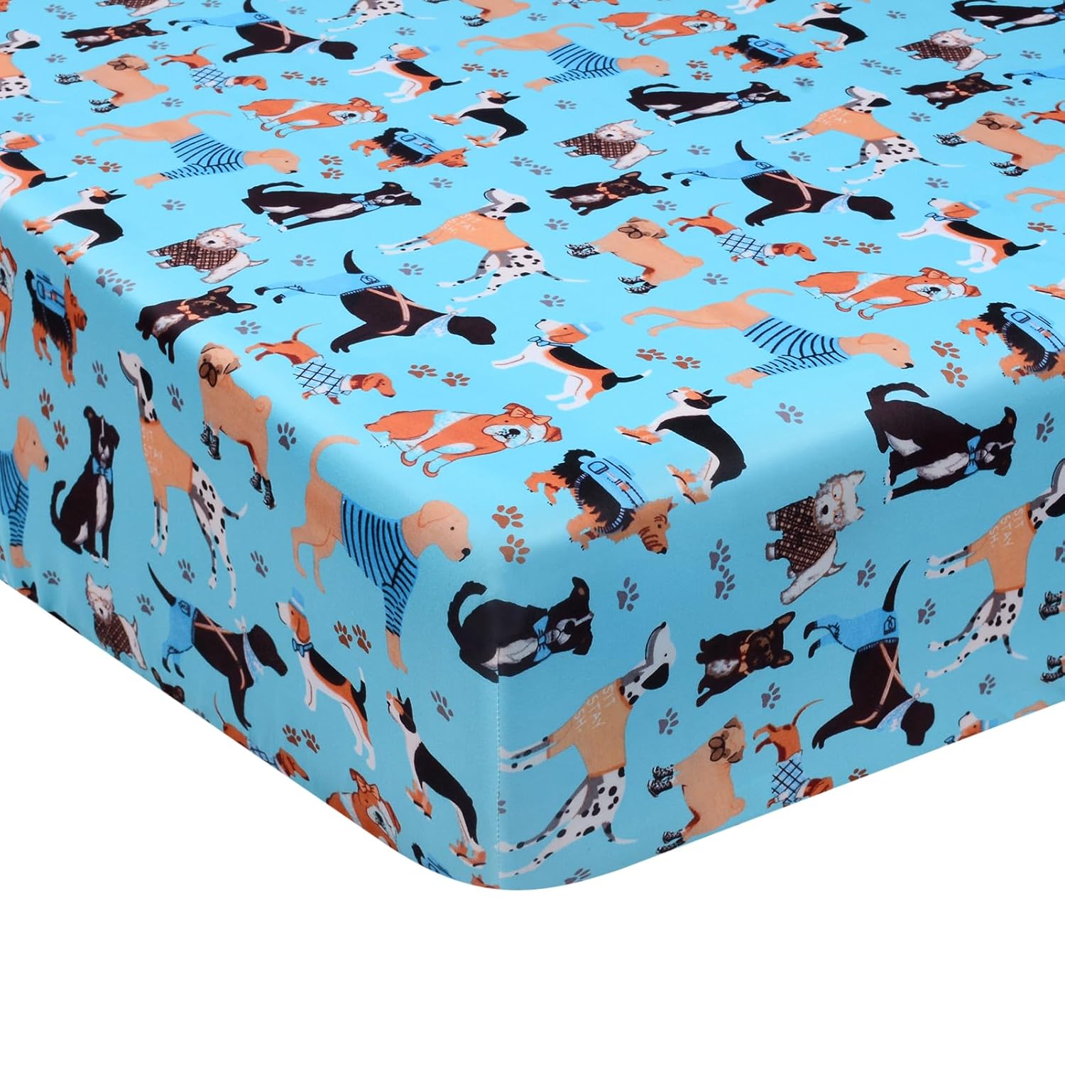 Crib Sheet - Fitted Crib Sheet Baby Sheet for Standard Crib and Toddler mattresses Nursery Bedding