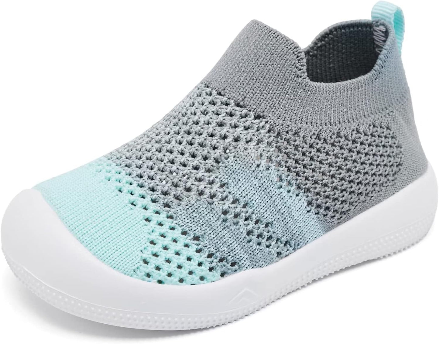 Eashi Baby Boy Girl Non-Skid Indoor Infant Walking Shoes Breathable Warm Elastic Sock Shoes with Memory Sole Protect Toes Outdoor Sneakers