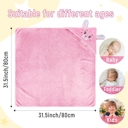 Personalized Baby Towels Hooded with Name, Custom Toddler Bath Towel with Hood for Girl Boy, Warm