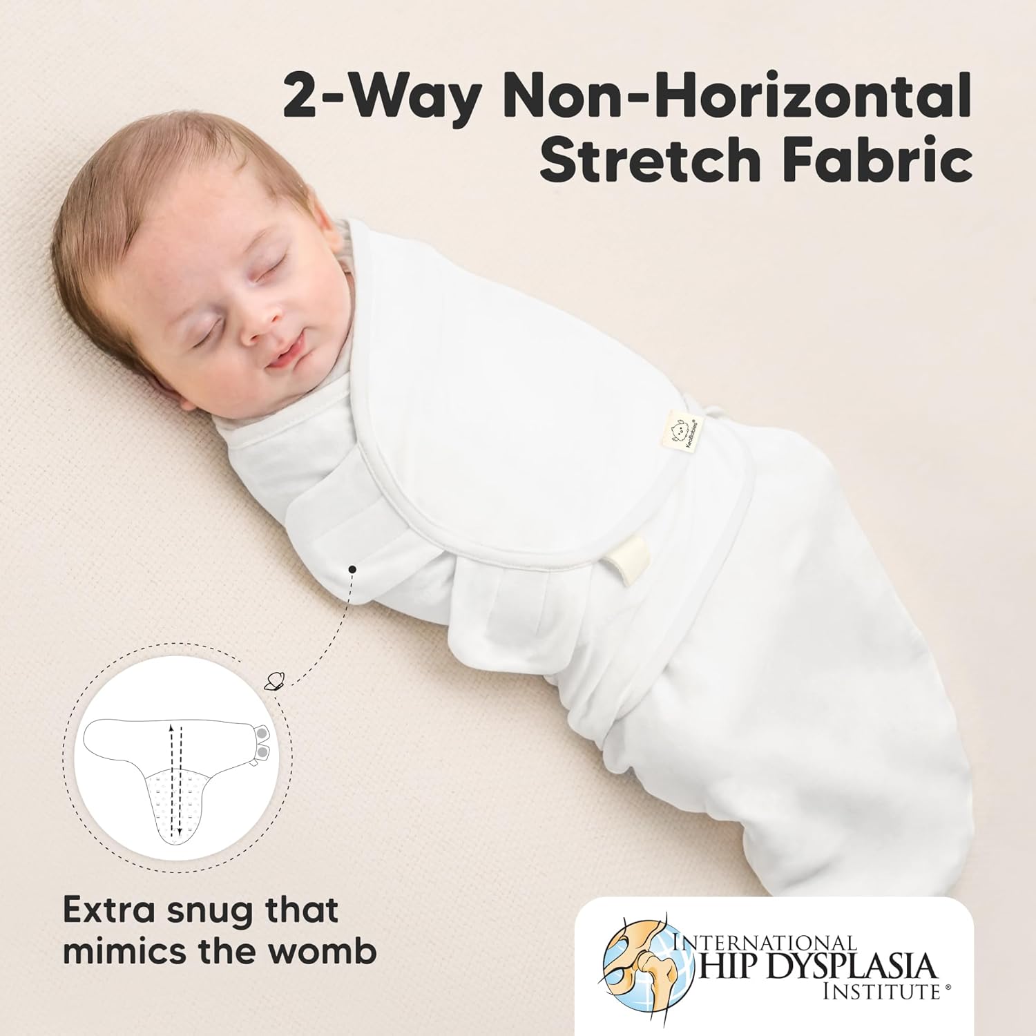 KeaBabies 3-Pack Organic Baby Swaddle Sleep Sacks - Swaddles for Newborns, Infant 0-3 Months, Baby
