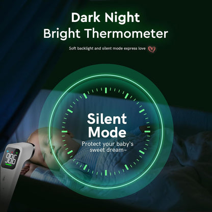 Touchless Thermometer for Adults and Kids, Fast Accurate Thermometer with Fever Alarm, 1S Reading &