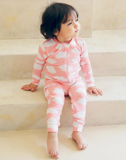 VAENAIT BABY Infant Toddler Boys Girls Footed Pajamas One-PIece Romper Sleep and Play 0M-2T