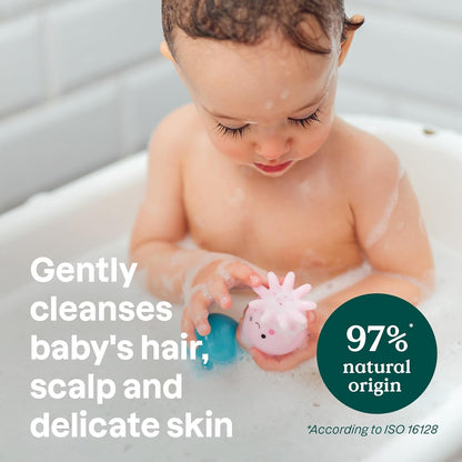 ATTITUDE 2-in-1 Shampoo and Body Wash for Baby, EWG Verified, Dermatologically Tested, Vegan