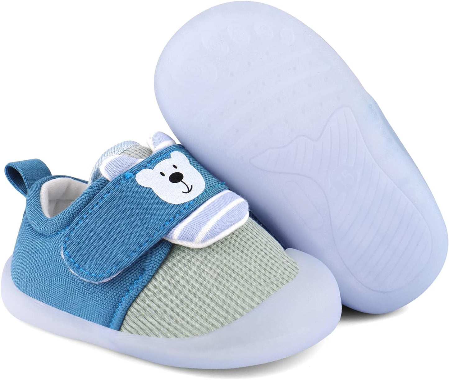 Baby Shoes Boys Girls First Walkers Cute Animals Toddler Sneakers Prewalkers Rubber Sole