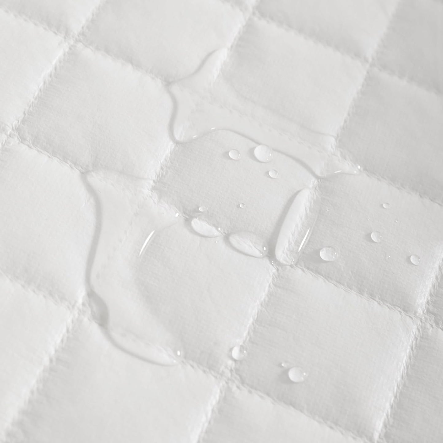 NTBAY 2 Pack Waterproof Mini Crib Mattress Protector, Quilted 24"x38" Fitted Mattress Cover