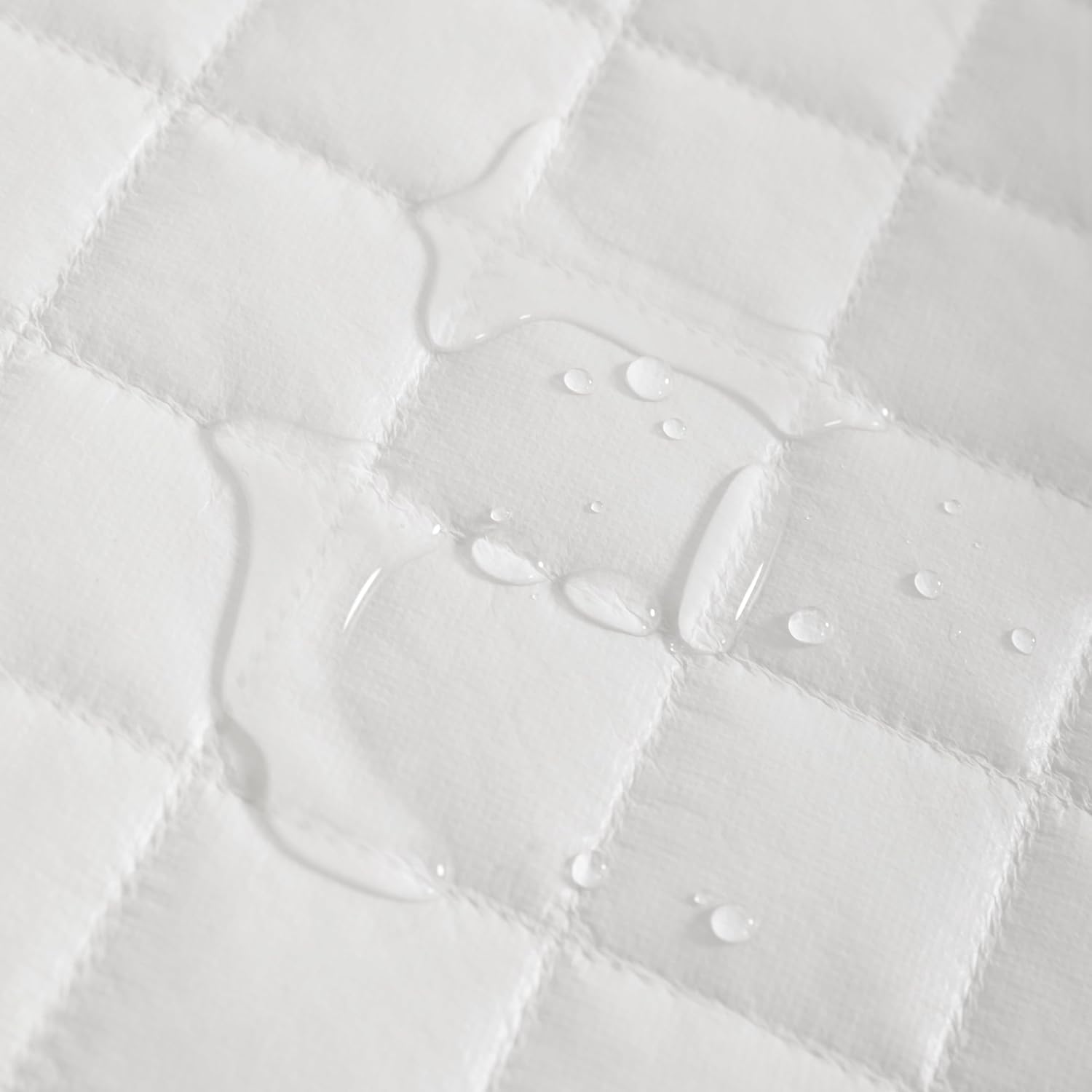 NTBAY 2 Pack Waterproof Mini Crib Mattress Protector, Quilted 24"x38" Fitted Mattress Cover