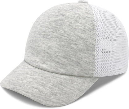 qikqik Baby Baseball Cap Toddler Baseball Hat with Mesh Infant Sun Hat UPF 50+ Baby Ball Cap Toddler Girl Hats Kids Hat Boys