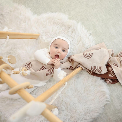 Baby Blanket for Girls and Boys - 100% Cotton Buttery Soft Cozy Receiving Swaddle Crib Stroller