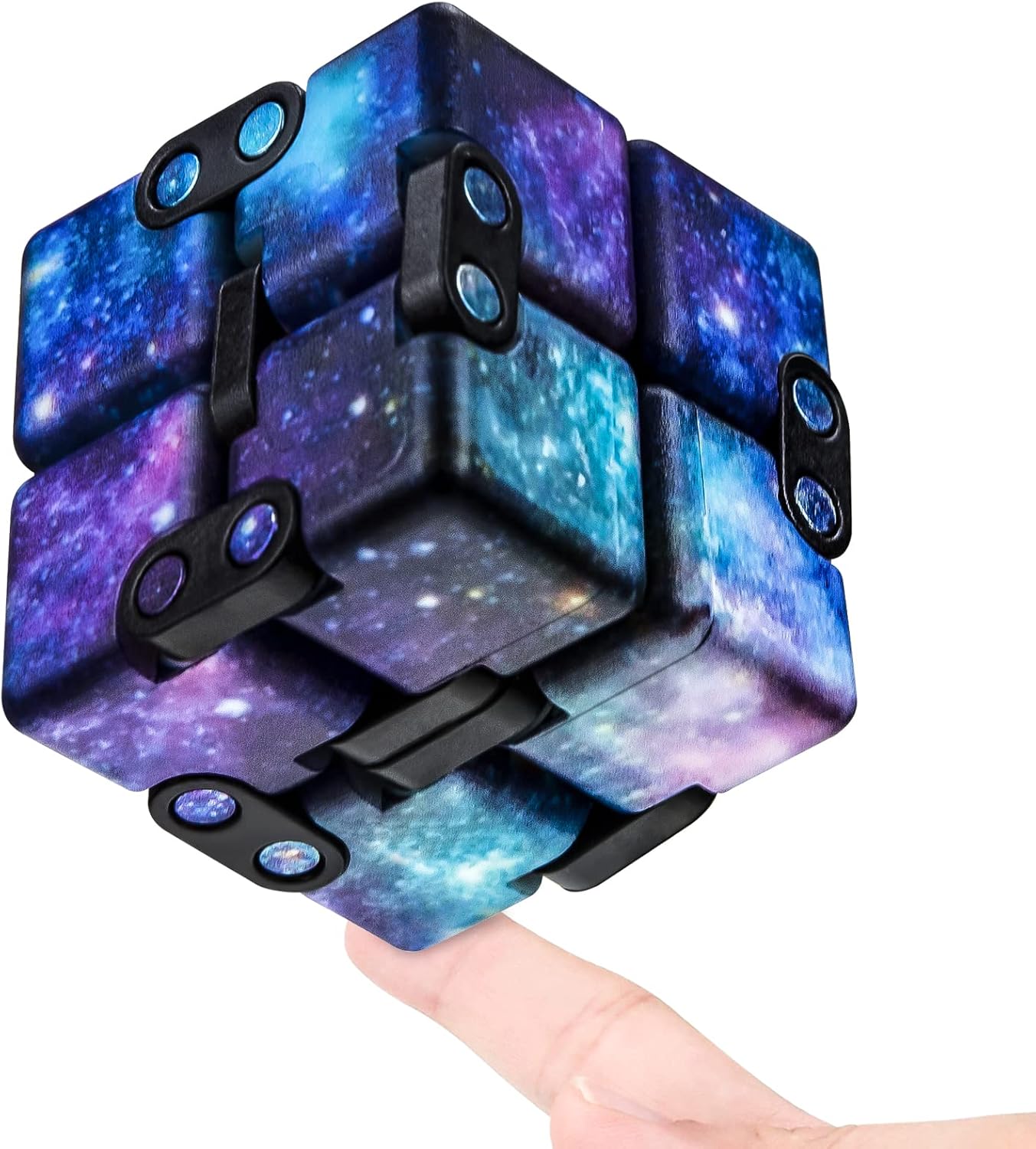 Infinitycube Fidget Toy Stress Relieving Fidgeting Game for Kids and Adults,Cute Pocket-sized