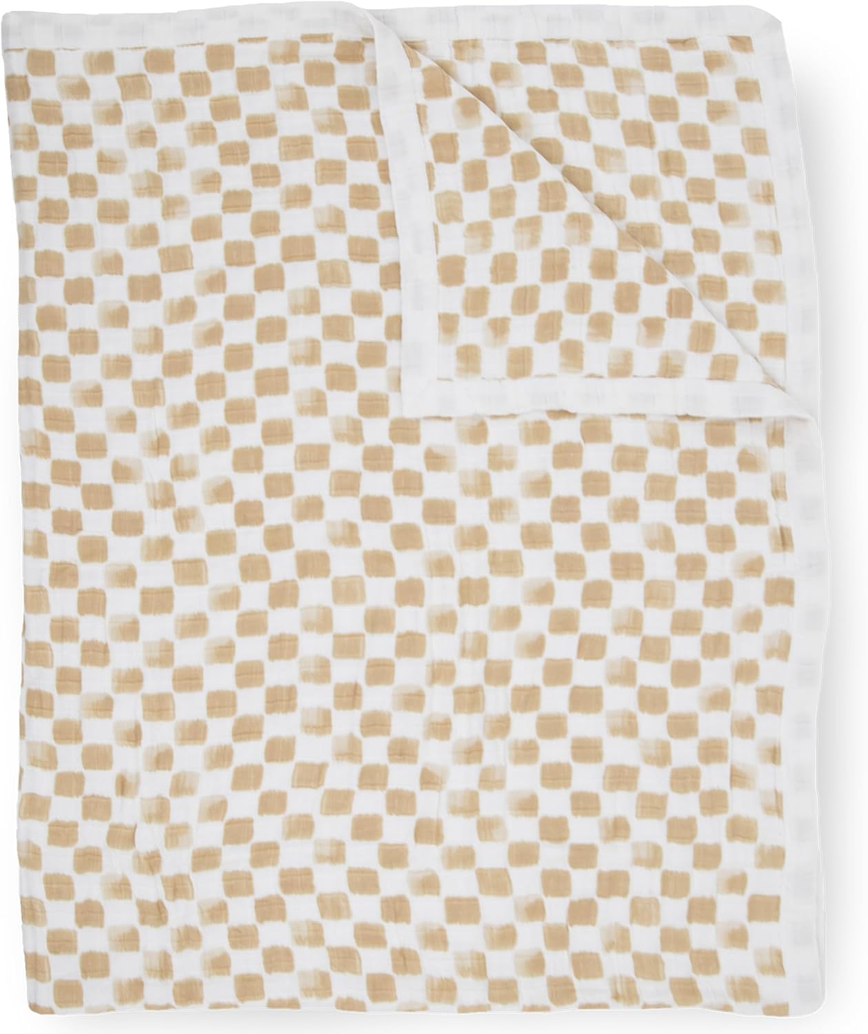 Little Unicorn Premium Quilted Throw | Super Soft, Multi-Layered Muslin XL Blanket| Great for Kids