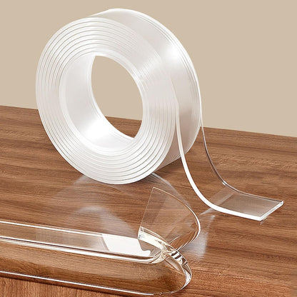 CHENYA Clear Edge Protector Strip Sharp Edge Wrap Cover Tape,0.8 in x 13.12 FT,Self Adhesive Protective Bumper Guards for Cabinet Door Desk Glass Table Bed Furniture, Kitchen Countertop, Waterproof