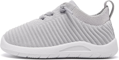 MORENDL Toddler Shoes Baby Walking Sock Shoes Infant Sneakers 0-4 Years Boy Girl Barefoot Tennis Shoe Non-Slip Brethable