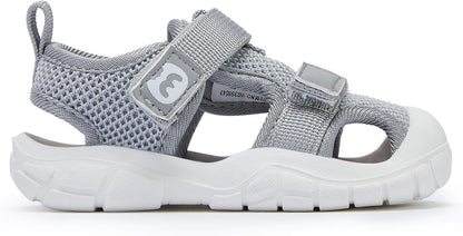 BMCiTYBM Baby Boy Girl Closed Toe Summer Sandals Lightweight Shoes Infant Non-Slip First Walking Sneakers 6 9 12 18 24 Months