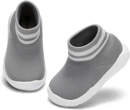Engtoy Baby Shoes & Socks - Non-Slip Breathable Slippers with Soft Rubber Sole - Baby Boys & Girls Slip On Sneakers