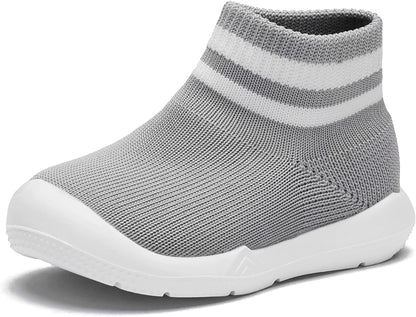 Engtoy Baby Shoes & Socks - Non-Slip Breathable Slippers with Soft Rubber Sole - Baby Boys & Girls Slip On Sneakers