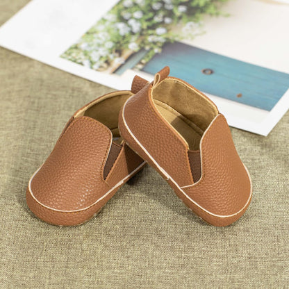 Morbido Infant Baby Boys Girls Canvas Sneaker Toddler Slip On Anti Skid Newborn First Walkers Candy Shoes for 0-18 Months