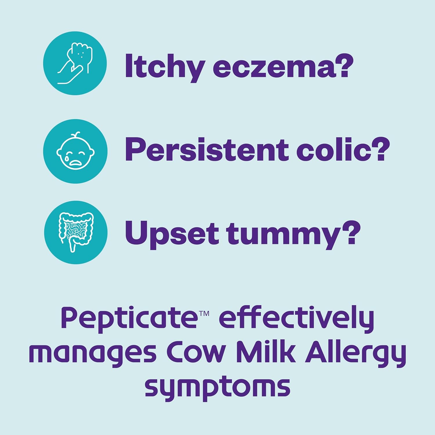 Pepticate Baby Formula, Hypoallergenic Powdered Infant Formula for Cow Milk Allergy, with Omega 3