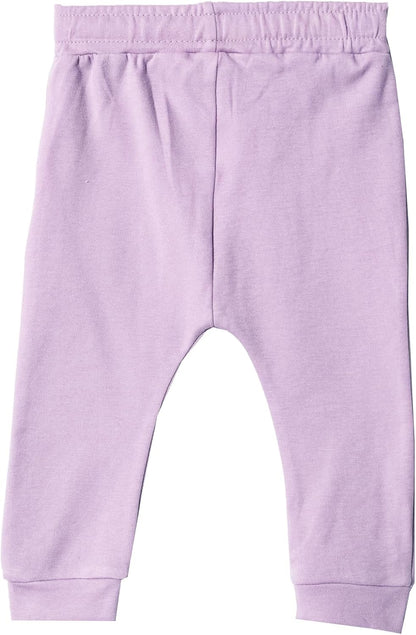 Toddler and Baby Unisex Pants 2-Pack -Baby Pants 0-3 Months to 18-24 Months Baby Cotton Sweatpants Jogger Boy Girl