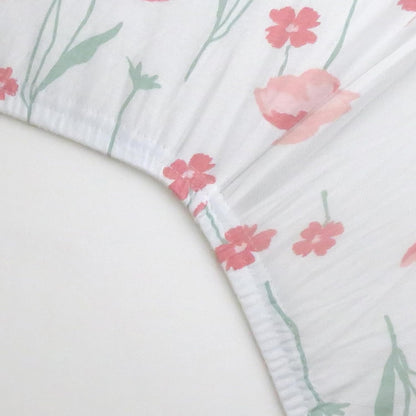 HonestBaby Unisex-Baby Fitted Crib Sheets Set Standard Mattress, 100% Organic Cotton Baby Boys
