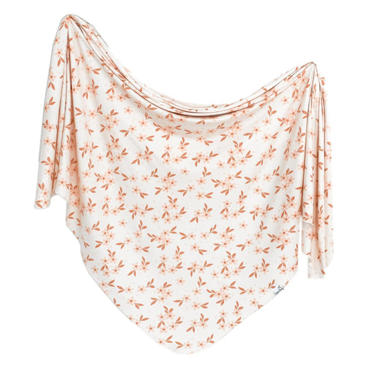 Copper Pearl Baby Swaddle Blanket - Premium Knit Baby Blanket, Large Soft Stretchy Receiving