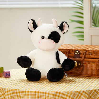 Glow Guards Light up Cow Stuffed Animal Adorable Glow Soft Farm Animal Plush Toy with LED Night Lights Birthday Christmas Children's Day Gifts for Toddler Kids, 15''