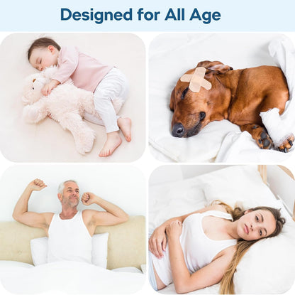 4 Pack 36" x 38" Large Absorbency Incontinence Bed Pads - Quick Drying Washable and Reusable